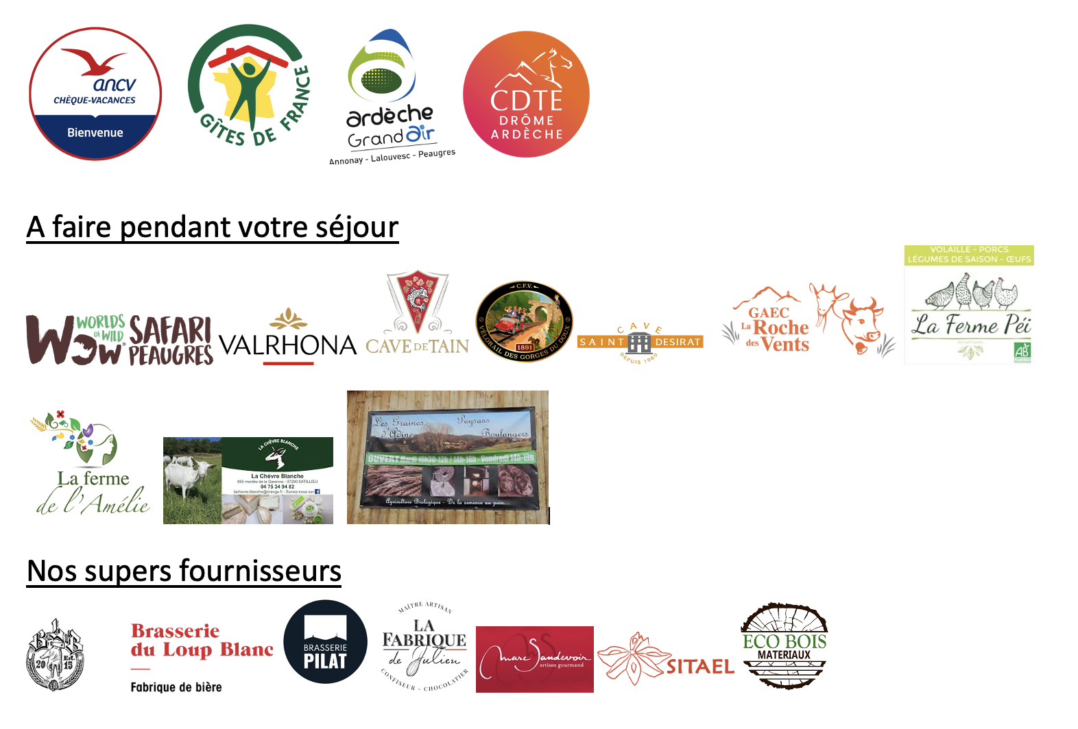 Gîtes de France 3 épis